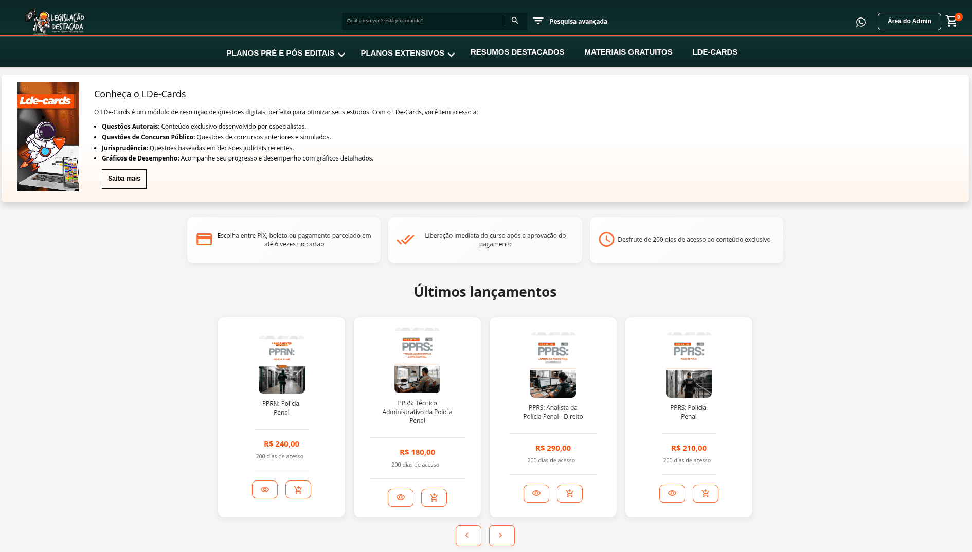 Legislação Destacada
